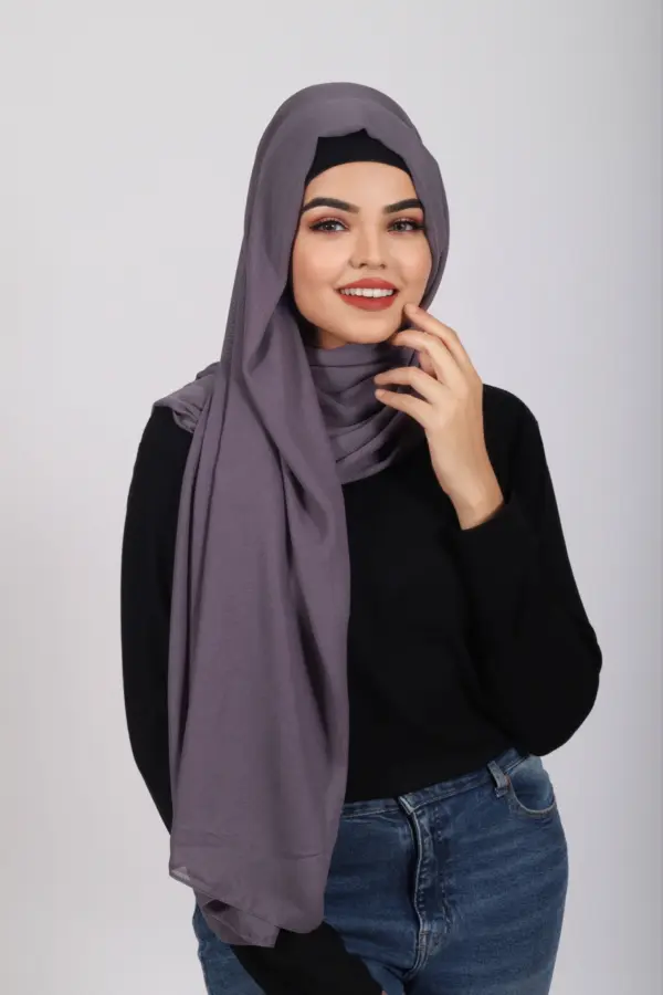 Blackcurrant Internet Cotton Hijab - Image 3