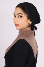 Earthy Brown Neck Cover - Image 2