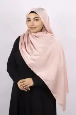 Rose Lilly Rhinestone Silk Hijab