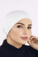Snow Comfort Fit Tie Back Hijab Cap