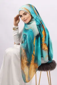 Atlantis Printed Modal Hijab