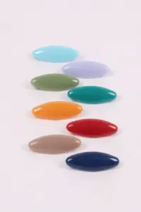 Rainbow Palette Hijab Safety Pins (Set of 8)