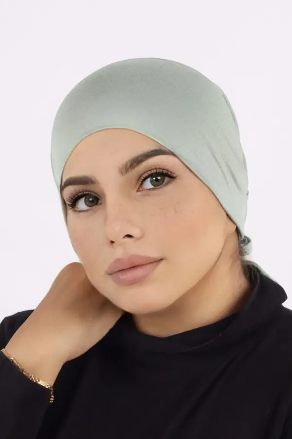 8D47C9A5-5138-45C1-9D39-1040E204764C Spring Comfort Fit Tie Back Hijab Cap - Image 1