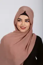 Citrus Salmon Internet Cotton Hijab