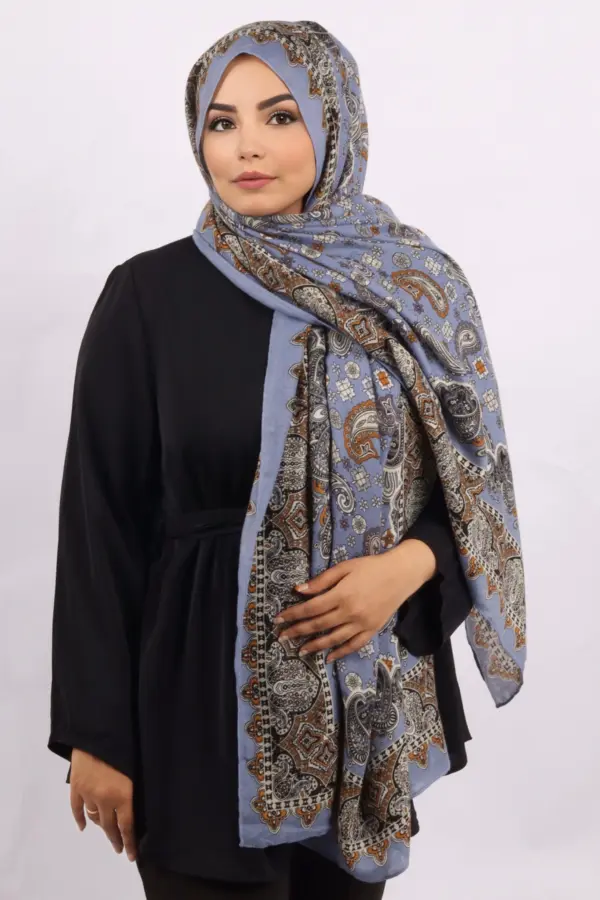 Pari Pashmina Print Premium Viscose Hijab - Image 3