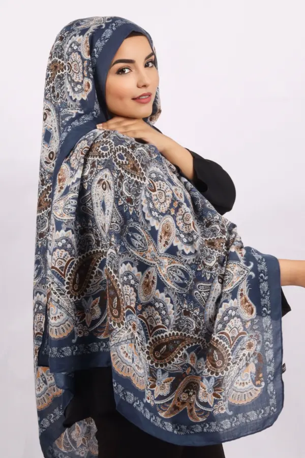 Kashish Pashmina Print Premium Viscose Hijab - Image 2