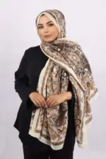 Zoya Pashmina Print Premium Viscose Hijab - Image 2