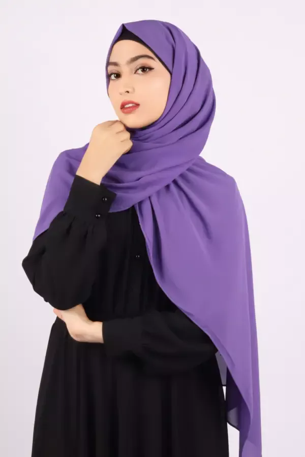 Daisy Medina Chiffon Hijab & Niqab Set - Image 1