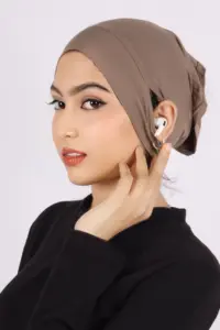 Dune Ear-slit Access Hijab Cap