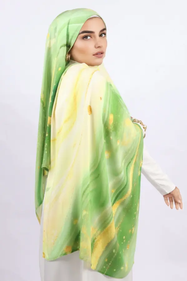 Aurora Printed Modal Hijab - Image 5