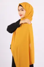 Sunflower Medina Chiffon Hijab & Niqab Set - Image 3