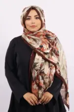 Lucia Abstract Print Premium Viscose Hijab - Image 2