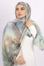 Medusa Printed Modal Hijab - Image 2