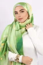 Aurora Printed Modal Hijab - Image 2