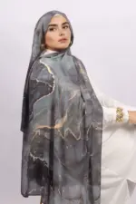 Lunar Dust Printed Modal Hijab