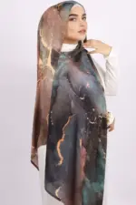 Oracle Printed Modal Hijab - Image 3