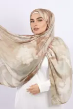 Savannah Dusk Printed Modal Hijab - Image 3