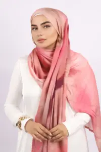 Flamingo Dawn Printed Modal Hijab