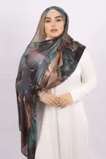 Oracle Printed Modal Hijab