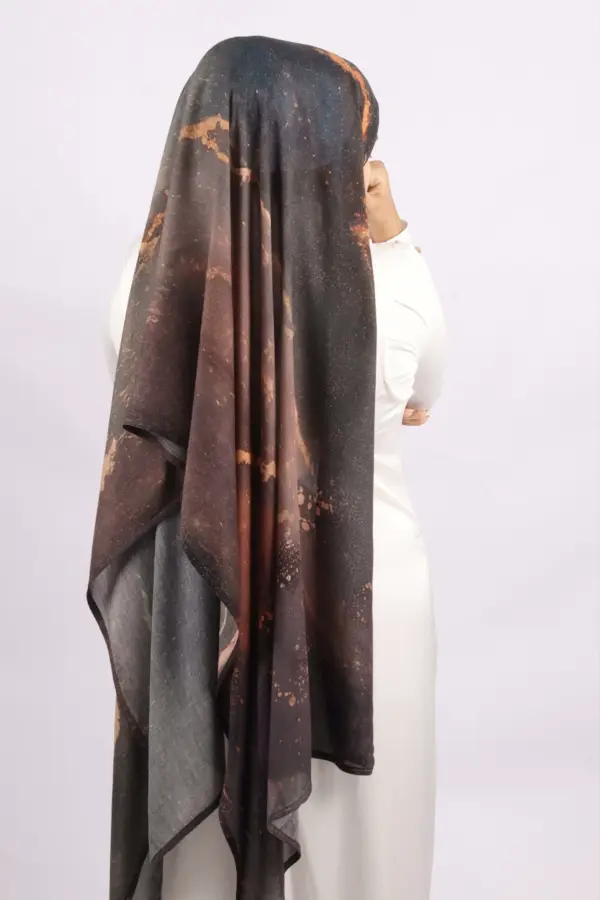 Andromeda Printed Modal Hijab - Image 3